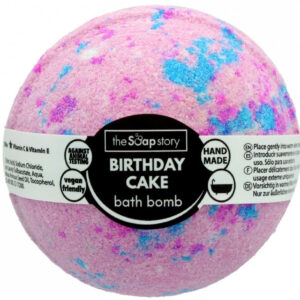 birthday cake bath bomb boujeebox