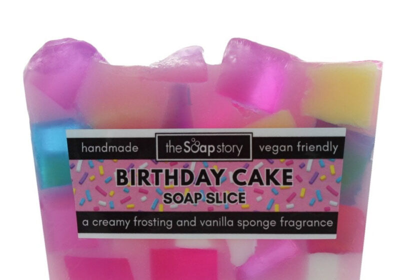 Birthday Cake Soap Slice - Boujeebox