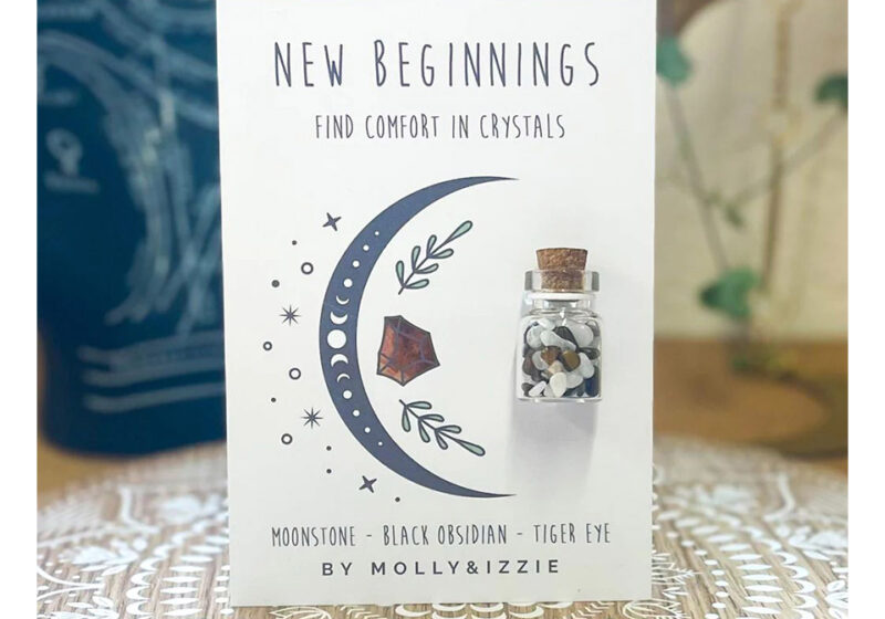 Jar of Crystals – New Beginnings - Boujeebox