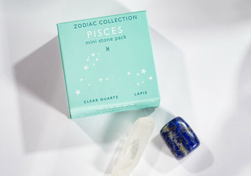 Pisces Zodiac Mini Stone Pack - Boujeebox