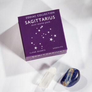 sagittarius zodiac mini stone pack - boujeebox