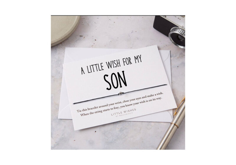 A little wish to my son bracelet - Boujeebox