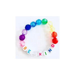 Be kind rainbow bracelet