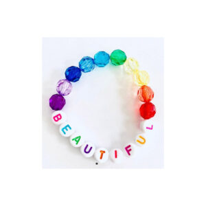 Beautiful rainbow bracelet