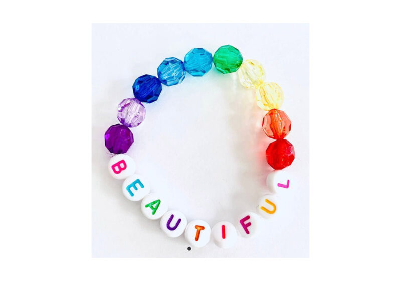 Beautiful rainbow bracelet - Boujeebox