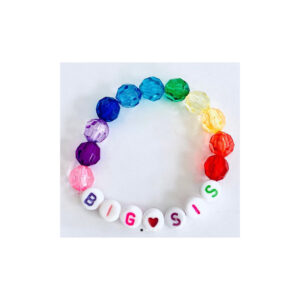 Big Sis rainbow bracelet