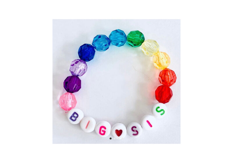 Big Sis rainbow bracelet - Boujeebox