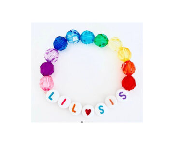 Lil Sis rainbow bracelet - Boujeebox