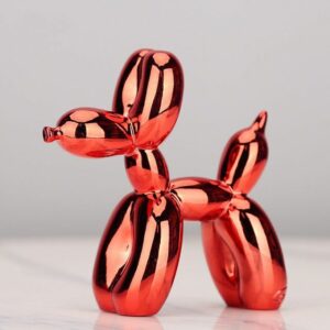 Red Balloon dog sculpture - Boujee Box