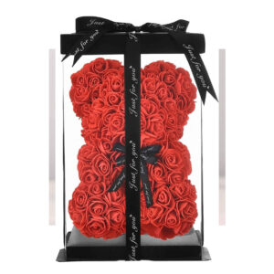 Red Rose Bear Boujee Box