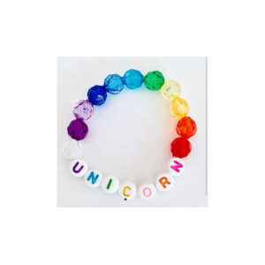 Unicorn rainbow bracelet